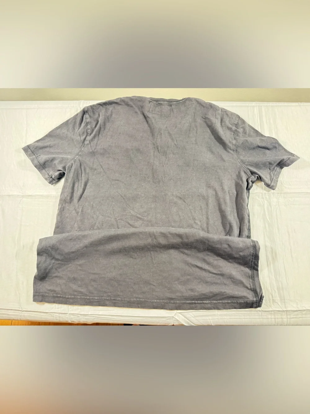 Ralph Lauren Gray Henley Shirt with Red Pony